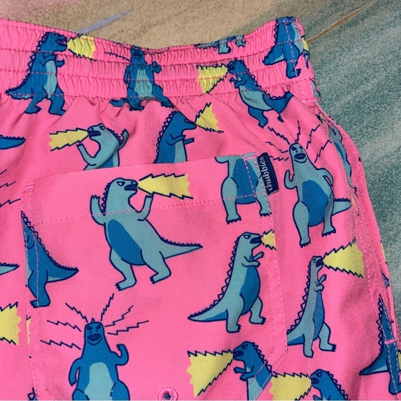 CHUBBIES DANCING DINO men’s 5.5” inseam swimtrunks swimsuit size 2XL - Picture 5 of 5